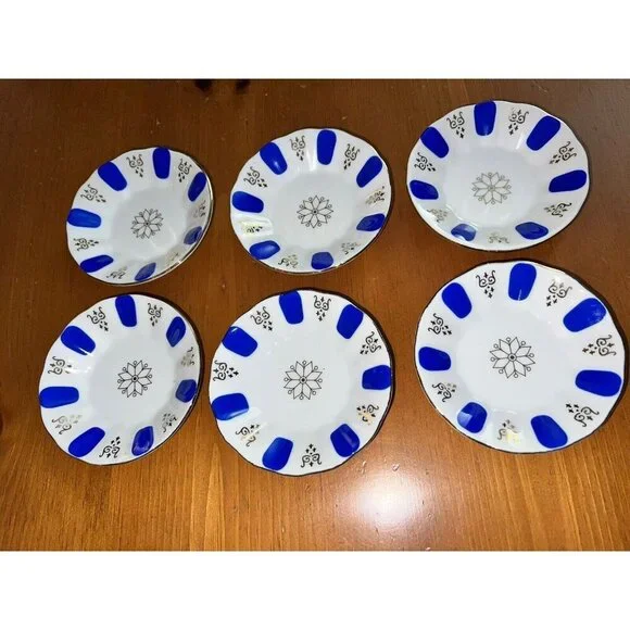 Ipex MCM Plates Butter Pats Tea Bag Rest Tiny Plates - Picture 10 of 12